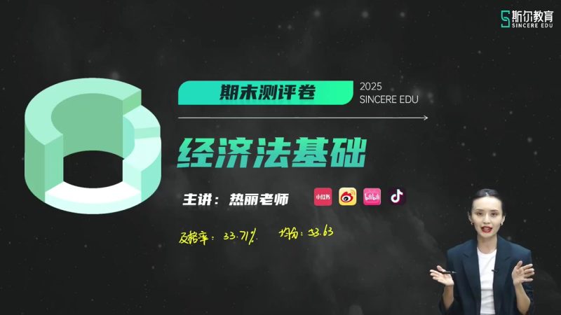 2025年/初级会计师/经济法/斯尔教育/期末测试/玛热丽-财务范儿