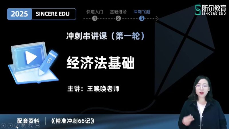 2025年/初级会计师/经济法/斯尔教育/飞跃冲刺/王唤唤-财务范儿