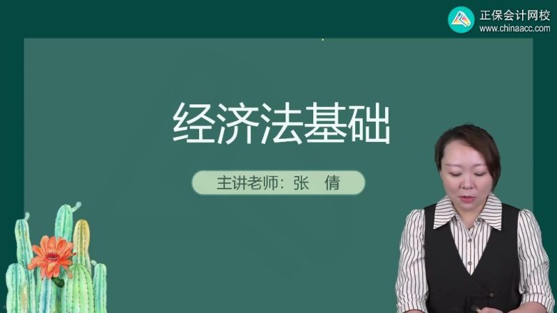 2025年/初级会计师/经济法/中华会计/基础精讲课/张倩-财务范儿
